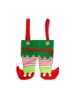 Christmas Decorations Elf Pants Candy Gift Bag With Green Skirt And Striped Stock Small To Kid For Party Su301n