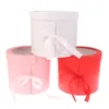 1PC Double Layers Round Rotating Box Gift Flower Packing DIY Decor Y0712