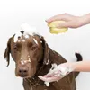 Chien toilettage salle de bain chiot grand chien chat bain gants de Massage brosse doux sécurité Silicone accessoires pour animaux de compagnie produits Mascotas