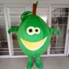 Halloween Lemon Mascot Costume Costume di alta qualità Personalizza Cartoon Frutta Anime Tema Carattere Dimensione adulto Carnevale Christmas Fancy Party Dress