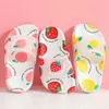 Summer slippers kids indoor cartoon fruit strawberry girl flip flop slide sandals beach children home floor shoes 210712