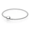 2021 NOVO 100% 925 Sterling Silver 596543 Classic Bracelet Clear CZ Charm Bead Fit DIY Original Fashion Bracelets factory Free Wholesale Jewelry Gift