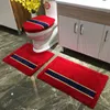 European Style Designer Fluffy Toiletbril Covers Home Hotel Badkamer Furry Tapijt Absorberende Stille Non Slip Bad Mat