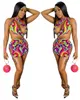 Tie Dye Bodycon Mini Women Dresses Summer Product Hollow Out Cute Fashion Party Night Club Sexy Holiday Dress Wholesale 210525