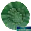 9pcs / set mousse flottante artificielle feuilles de lotus nénuphars ornements vert parfait pour patio étang à poissons piscine aquarium prix usine conception experte qualité dernière