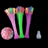 Decorazione del partito 111 pezzi Palloncini pallanuoto Supples con ricarica Kit facile e veloce Giochi di lotta con bombe in lattice per bambini Adulti Faovr9886745