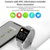 Akıllı İzle IP68 Su Geçirmez Smartwatch Erkekler Kadınlar Spor Spor Izci H10 Kol Çağrı Bluetooth Kan Basıncı Kalp Hızı Monitörü Saatler Android IOS Için