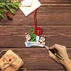 Christmas Quarantain Ornamenten 2021 Gepersonaliseerde Speelgoed Survivor Family Christmas Tree Lighting Ornament Decorations Party Gunst Geschenken