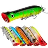 10 Couleurs mixtes 8cm 10 5G Popper Fishing Hooks 6 Crochets BAITS DUR LURES PESCA ACCESSOIRES DE TACK BL 516273I9874319