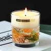 Eternal Life Scented S Gel Wax Flower Etherische olie Aromatherapie Dating Wedding Home Decor Candle Jars