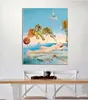 Dali Salvador Dream Caused Painting Poster Print Home Decor Framed Or Unframed Photopaper Material