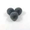 6pcs / lot DIY 폴리 에스터 가짜 토끼 모피 Pompom 인공 모피 공 모피 POM 모자 모자 스카프 키 체인 6 / 7 / 8 / 10cm H295 Y21111