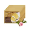 Crystal Collagen Masque Maquillage Gold Powder Eye Patchs pour les yeux Soins hydratants Masques de gel doré Stick Supprimer le cercle sombre