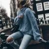 JOCoo Jolee Kobiety Winter Casual O Neck Loose Sweter Eleganckie Hollow Out Pullowniki Elastyczność Dzianiny Jumper Vintage Knitting Top 210619