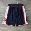 メンズチームバスケットボールショートポケットジッパースウェットパンツサイズのサイズ2xlのポケットジッパースウェットパンツを持つShorts Shorts Hip Pop Pants