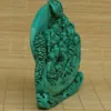 الصينية الطبيعية الفيروز اليدوية ثمانية خالدة عبور تماثيل حلية مجموعة Seastatue للديكور
