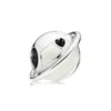 925 Sterling Silber Kamera Erde Haus Geschenkbox Schleife Knoten Feste Schnur Hängeteile DIY Perlen Charm Bead Fit Pandora Armband Halskette Schmuck Geschenk