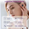 Trådlös Bluetooth-hörlurar Uppgraderad version Ny HBQ Q32 LED-display TWS True Wireless Earphone Bluetooth 5.0 Headset med MIC MINI EARBUDS