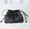 バックパックスタイルZDFURS NERTSEN BONT TASソリッドレディSINGL-SCHOUDERTASハイエンドECHT KOEIENHUID SEN VROUWEN POLSモードKoortjes