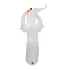 Effrayant Halloween Gonflable Fantôme-Citrouille Combinaison Décoration De Fête Lumières LED Blow Up Intérieur Extérieur Pelouse Atmosphère Festive Deocr 5.9ft Blanc