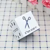 Customize tzitzit scissors laser cut 3 year birthday upsherin party gift box H1231