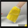 Brushes Sponges Scrubbers Disposable Singlesided Towel Back Scrubbing Glove Exfoliating Bath Gloves Tan Removal Mitt Wb2599 O1Vmf Elfho