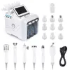 H2 02 small bubble Hydro Oxygen Sprayer 7 in 1 beauty microdermabrasion aqual peel facial machine with led mask