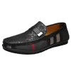 Loafer Herrskor 2021 Nya Slip on PU-läder Fritidsskor Affärsskor Mode Klassisk Bekväm Vår Höst Enkelhet Rund tå Kortfattad Solid DH531