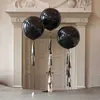 10 Stück 36 Zoll 90 cm großer weißer Ballon Latexballons Hochzeitsdekoration Aufblasbare Heliumluftbälle Alles Gute zum Geburtstag Partyballons SH190923