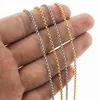 Risul en acier inoxydable rolo o liaison chaîne mince collier femmes bascule t bar coulet nouette joaille féminine collares de moda8252028
