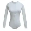 Bikinis Set Schlank Dame Surfen Anzug 2021 One Piece Solid Strand Bikini Frauen Rash Guard Für Schwimmen Badeanzug Bademode Body