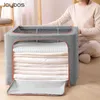 JOYBOS Fabric Storage Box Foldable Clothes Bag Laundry Finishing Wardrobe Toy Cabinet Pet House Car Trunk Organizer 210922