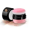 Face Blush 4 kleuren Make-up Luchtkussen Compacte natuurlijke langdurige crème Blusher Paste Nude Rouge