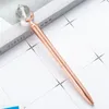 2021 Creative Globe Modeling Metal Pen Studentlärare Skrivande Ballpoint Pennor Office Decompression Present DHL