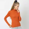 Duckwaver S~4XL Plus Size Women Sweaters Turtleneck Pullovers soft Primer Shirt Long Sleeve Casual Slim-fit Knitted Sweater 210914