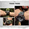 Nouvelle montre militaire Sport étanche montre numérique Led mâle horloge hommes montre fonctionnelle avec date 1708b montres de Sport en plein air hommes Q0524