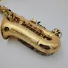 Woodwind Instrument Alto Saxofoon YAS-26 EB Tune Gold Keys Messing Plated Professional Musical with case-accessoires