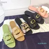 2022-Sandali pigri Mocassini Scuff scarpe Autentiche pantofole da viaggio di marca di lusso spiaggia casual atmosfera semplice luce moda di alta qualità