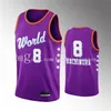 Men's World Jersey Team RJ Barrett Rui Hachimura Luka Doncic Shai Gilgeous-Alexander 2021 Rising Star Jerseys