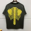 Kapital Bone T Shirt Men Men Casual Tshirt Fast 210420