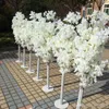 Fleurs décoratives Couronnes artificielles Cherry Blossom Tree Roman Colonne Road molds pour Wedding Mall Opened accessoires Accueil Decore 1.5m 5feet Hei