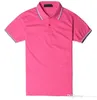 merk Zomer Mannen Polo Borduren Shirt Korte Mouwen Tops Turn-down Kraag Kleding Herenmode Casual S-3XL