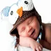 Baby Girls Hat Owl Crochet Newborn cap headwear Beanie Kids winter hat Child Knitted Bonet New born Hats 210413