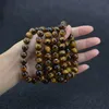 Mode Natuursteen Kraal Streng Armband Yoga Edelsteen Kralen Healing Crystal Stretch Armbanden voor Mannen Vrouwen Sieraden Will en Sandy