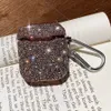 Rhinestone Diamond Design Pokrywa słuchawkowa do AirPods Luksusowy komputer PC Hard Ochronek dla AirPod Pro COQUE AILE POD8196092