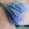 Dekoracyjne kwiaty wieńce romantyczne Provence Lavender Flower Jedwab Sztuczne Rośliny Fake Artificial Flores Wedding Home Garden Table Dec Ekspert Cena fabryki