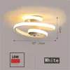 Luzes de teto moderno LED lâmpada de lâmpada decorativa de alumínio lâmpada de jantar sala de estar quarto lustre lamparas de techo