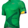 2021 Brezilya Bisiklet Jersey Pro EAM Bisiklet Şort Takım MTB erkek Yaz Bisiklet Giyim Triatlon Skinsuit Maillot Ciclismo Hombre C0123