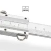 1pc Messwerkzeug Edelstahl Messschieber 6 "150mm Messschieber paquimetro Messgerät Vernier Calipers 210922