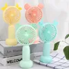 RECHARGable Mini ventilateur Hand Held Party Favor 1200mAh USB Office Outdoor Home Bureau Pocket Pocket Voyage Portable Appareils électriques Air refroidisseur JY0548